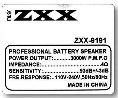 
Колонка музична, з Bluetooth на акумуляторна з 2-м радіомікрофон ZXX-9191
Акуст. . фото 6