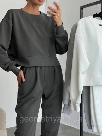 
Повседневный трикотажный костюм серого цвета
Параметры:
S/M :
Брюки: ОТ 66-70 с. . фото 4