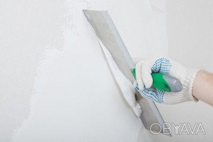 Малярные работы Одесса штукатурка, шпаклевка стен под обои и покраску