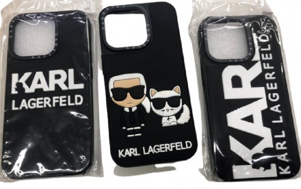 Чехол Karl Lagerfeld Paris Silicone Case для iPhone 14 PRO Karl and Cat Карл Лаг. . фото 7