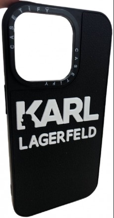 Чехол Karl Lagerfeld Paris Silicone Case для iPhone 14 PRO Karl and Cat Карл Лаг. . фото 3
