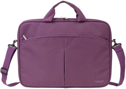 Женская легкая сумка для ноутбука 15,6-16 дюймов Vinel сиреневая 
SVL0102NBDP
Оп. . фото 2
