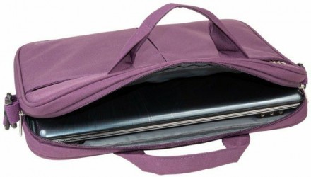 Женская легкая сумка для ноутбука 15,6-16 дюймов Vinel сиреневая 
SVL0102NBDP
Оп. . фото 4