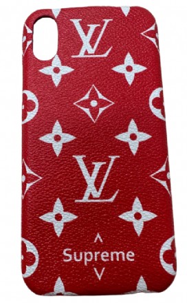 Чехол брендовый iPhone X айфон х Louis Vuitton Canvas Чехол кубик луи витон брен. . фото 10