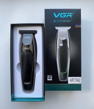 
Машинка для стриження волосся VGR V-030 — чудовий професійний прилад для стриже. . фото 11