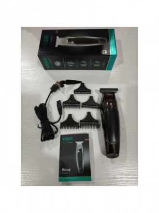 
Машинка для стриження волосся VGR V-030 — чудовий професійний прилад для стриже. . фото 7