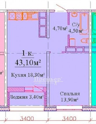 Продаж 1-кімнатної квартири в новому будинку. Це чудова пропозиція для тих, хто . Черемушки. фото 7