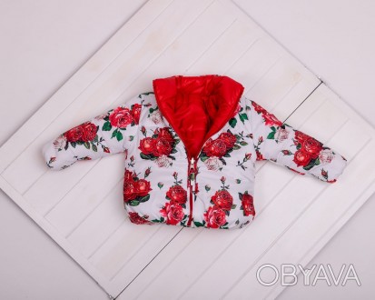 Двухсторонняя детская курточка 86-92