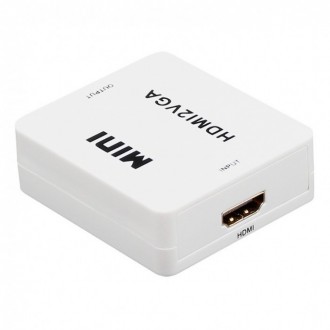 Адаптер HDMI to VGA 720p/1080p (преобразователь, конвертор, переходник) – устрой. . фото 4