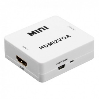 Адаптер HDMI to VGA 720p/1080p (преобразователь, конвертор, переходник) – устрой. . фото 5