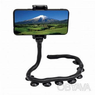 Гибкий держатель для телефона (смартфона) на стол Worm lazy holder универсальный