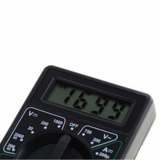 Цифровой мультиметр (тестер) DT-832
Измеряемые параметры:
- напряжение постоянно. . фото 5
