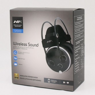 Бездротові навушники NIA S1000 (Hi-Fi, Bluetooth, SDcard, FM Radio)
Бездротові B. . фото 7