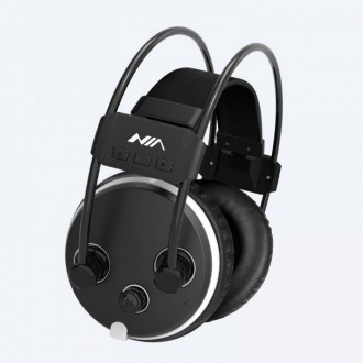 Бездротові навушники NIA S1000 (Hi-Fi, Bluetooth, SDcard, FM Radio)
Бездротові B. . фото 6