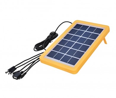 Зарядное устройство EP-0902 с солнечной панелью 5в1 6V 3W подходит для зарядки л. . фото 4