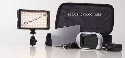 Світлодіодне накамерне відео світло Lishuai (Оригінал) LED-144AS (Бі-світлодіодн. . фото 8