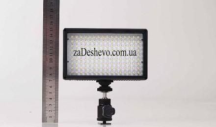 Світлодіодне накамерне відео світло Lishuai (Оригінал) LED-144AS (Бі-світлодіодн. . фото 6