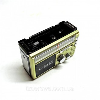 Радіоприймач Golon RX-381 - портативне радіо з підтримкою SD, Usb і mini SD, зав. . фото 6