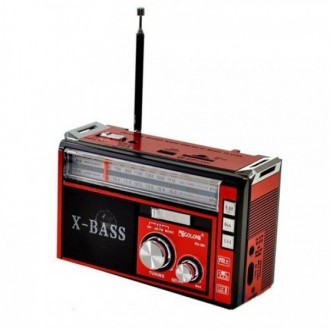 Радіоприймач Golon RX-381 - портативне радіо з підтримкою SD, Usb і mini SD, зав. . фото 2