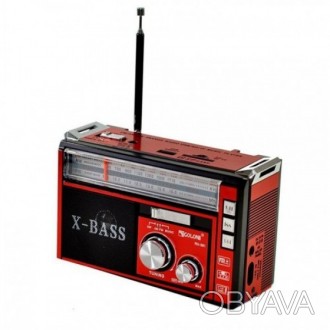 Радіоприймач Golon RX-381 - портативне радіо з підтримкою SD, Usb і mini SD, зав. . фото 1