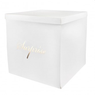 Коробка "Великий сюрприз" 50*50, біла ідеальний подарунок для ваших рідних і бли. . фото 3