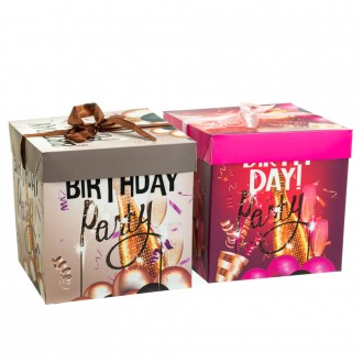 Набір коробок "Happy Birthday" ідеальний подарунок для ваших рідних і близьких.. . фото 2