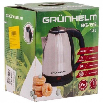 Чайник электрический Grunhelm 90117 1.8 л (уценка) Grunhelm 90117 - современный . . фото 5