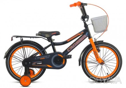 Велосипед двухколесный ROKKY CROSSER-13 с корзиной и вспомогательными колесами Т. . фото 1