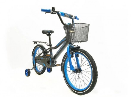 Велосипед двухколесный ROKKY CROSSER-13 с корзиной и вспомогательными колесами Т. . фото 3
