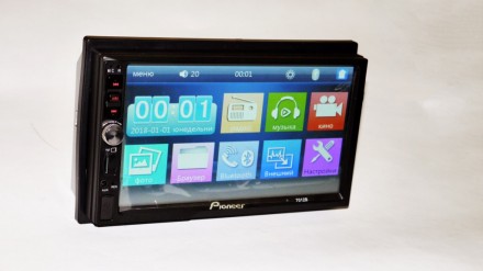 NEW! 2Din Pioneer 7012 7'' Экран Магнитола USB + Bluetooth - Короткая . . фото 7