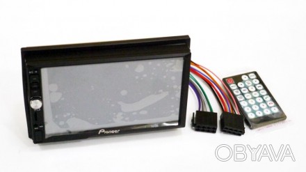 NEW! 2Din Pioneer 7012 7'' Экран Магнитола USB + Bluetooth - Короткая . . фото 1