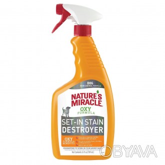 Знищувач плям і запахів «Orange Oxy» для собак Nature's Miracle - відмінний вибі. . фото 1