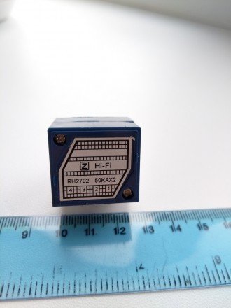 Продам новые резисторы сдвоенные переменные дискретные RH2702-A50KX2, RH2702-A10. . фото 6
