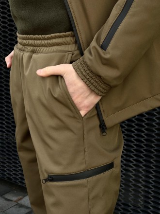 
Куртка: ⠀- Матеріал – Softshell- Підкладка – поліестер та приємний до тіла мікр. . фото 5