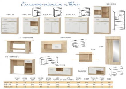 Модульная система коллекции «Типс»!
Модульная мебель для детей и подростков колл. . фото 4