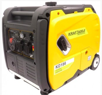 Генератор бензиновий інверторний KD186 4.2 kWT KraftDele. Львов. фото 1 Генератор бензиновий інверторний KD186 4.2 kWT KraftDele. Львов. фото 1