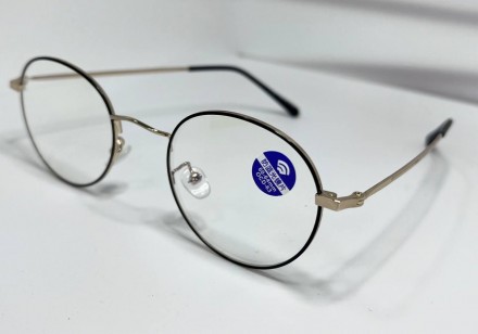 Компьютерные круглые очки унисекс с защитой от синего света
материал оправы: мет. . фото 2