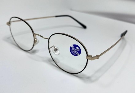 Компьютерные круглые очки унисекс с защитой от синего света
материал оправы: мет. . фото 4