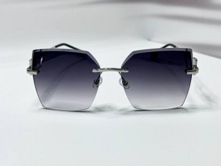 Солнцезащитные женские очки оверсайз
	защита от ультрафиолета uv400;
	линзы поли. . фото 5