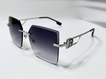 Солнцезащитные женские очки оверсайз
	защита от ультрафиолета uv400;
	линзы поли. . фото 2