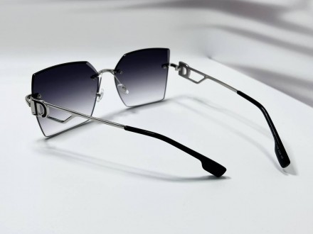 Солнцезащитные женские очки оверсайз
	защита от ультрафиолета uv400;
	линзы поли. . фото 7