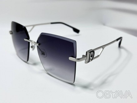 Солнцезащитные женские очки оверсайз
	защита от ультрафиолета uv400;
	линзы поли. . фото 1