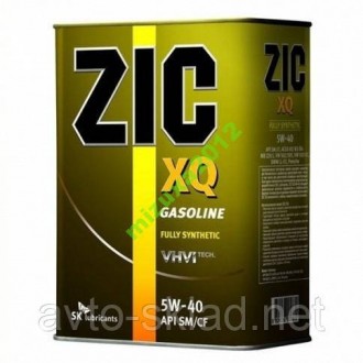 Масло ZIC XQ 5W-40 4л (синтетическое). Бердянск. фото 1 Масло ZIC XQ 5W-40 4л (синтетическое). Бердянск. фото 1