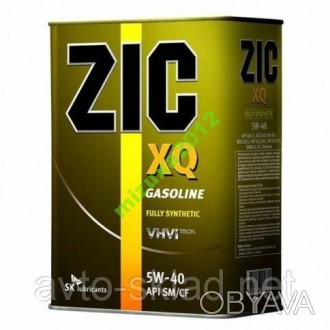  Описание ZIC XQ 5W-40 4л 
 ZIC XQ - полностью синтетическое моторное масло высш. . фото 1