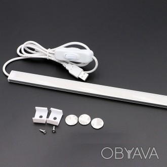
Світлодіодна лінійка USB LED LIGHT BAR потужністю 5 Вт, має міцний алюмінієвий . . фото 1