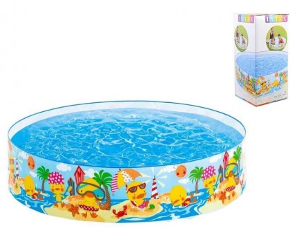 Intex Басейн 58477 NP "Качиний риф" (6) від 3-х років, діаметр 122см, висота 25с. Одесса. фото 1 Intex Басейн 58477 NP "Качиний риф" (6) від 3-х років, діаметр 122см, висота 25с. Одесса. фото 1