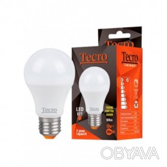Лампа LED Tecro TL-A60-10W-3K-E27 10W 3000K E27 
 
Отправка данного товара произ. . фото 1