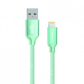 Кабель ColorWay USB-Lihgtning, 1м Mint 
 
Отправка данного товара производиться . . фото 2