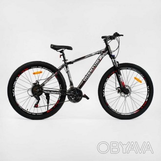 Велосипед Спортивный Corso «QUANTUM» 27.5" дюймов QTM-27512 рама алюминиевая 17’. . фото 1