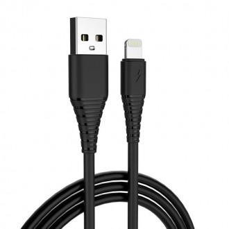 Кабель ColorWay USB-Lightning , 2.4А, 1м, Black 
 
Отправка данного товара произ. . фото 2